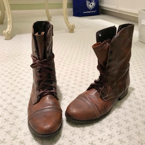 Steve Madden combat boots - Picture 3 of 5